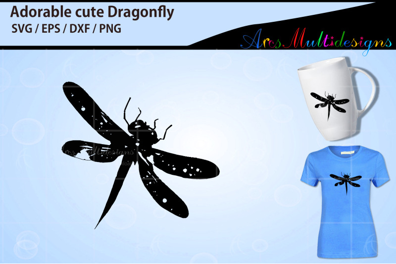 adorable-cute-dragonfly-silhouette
