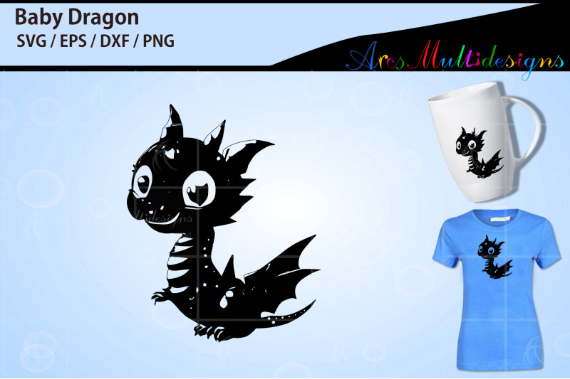 baby-dragon-silhouette