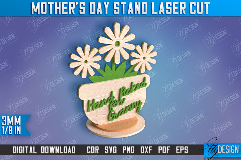 mother-039-s-day-stand-3d-flower-stand-laser-cut-family-decor-cnc
