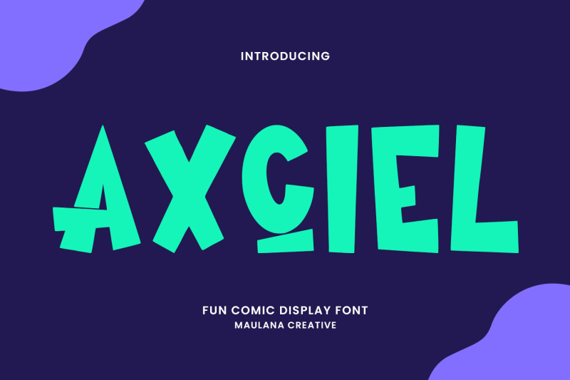 axciel-comic-display-font