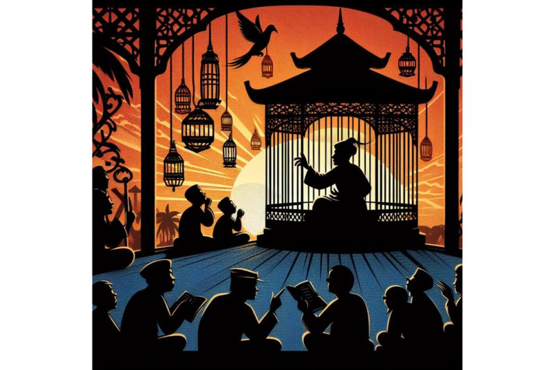 silhoutte-telling-story-art-of-man-in-the-cage