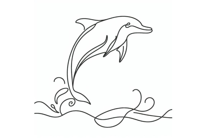 simple-dolphin-continuous-line-drawing