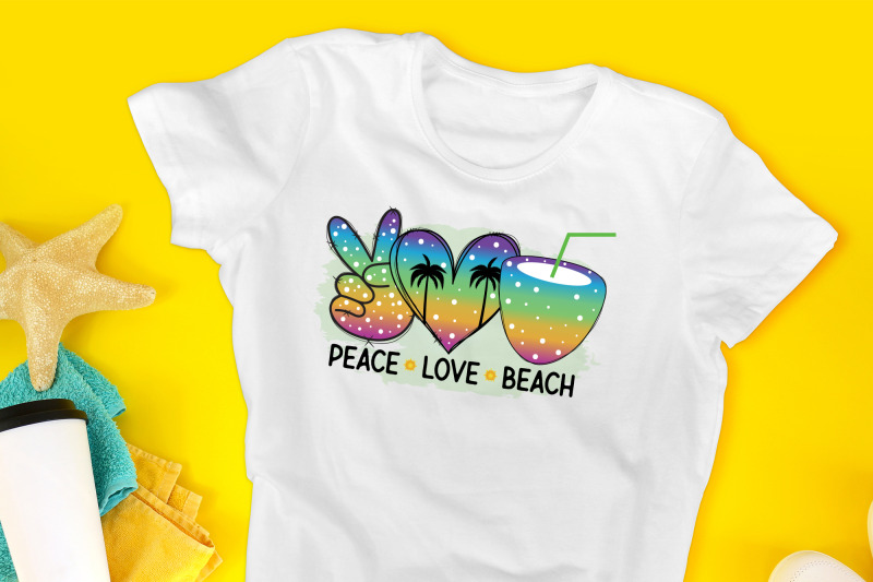 peace-love-beach-summer-sublimation-design