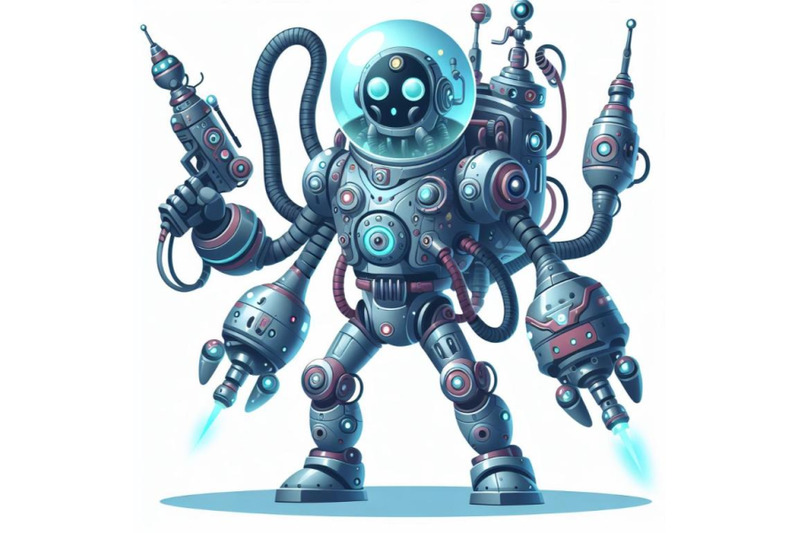 science-fiction-robot-character-illustration-digital-painting