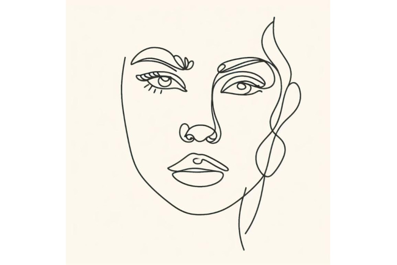 minimalist-continuous-linear-sketch-woman-face