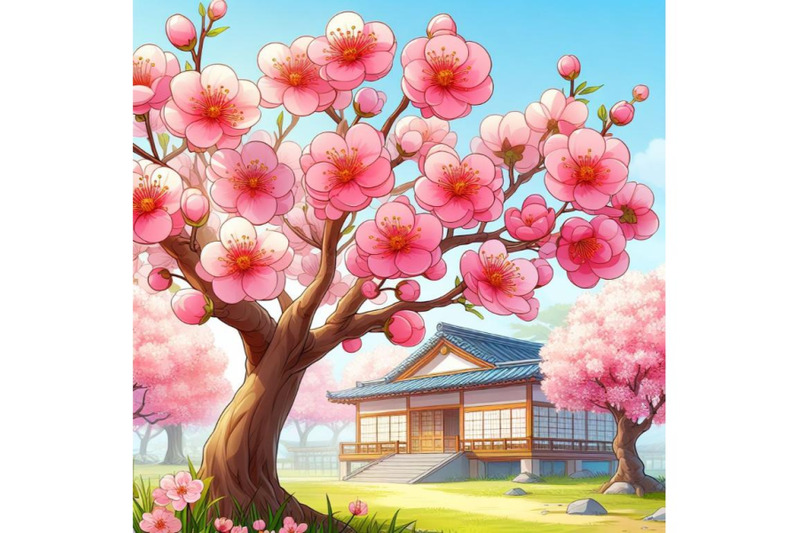 japanese-cherry-tree-blossoms