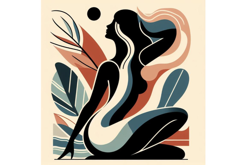 contemporary-woman-silhouette-vector-illustration-female-body-in-abst