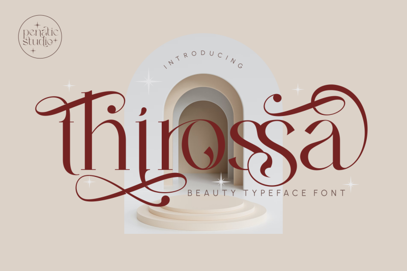 thirossa-beauty-typeface