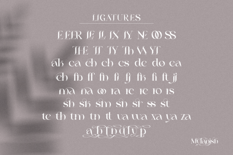 mylanish-unique-modern-typeface