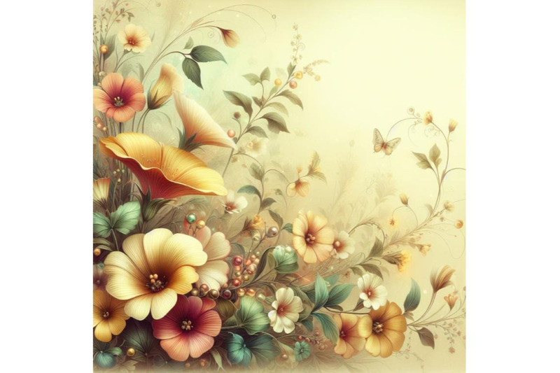 beautiful-floral-background-in-soft-yellow