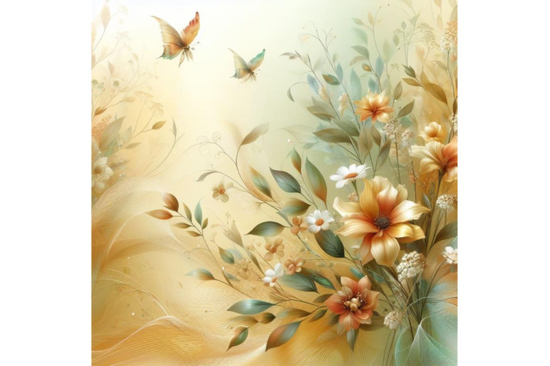 beautiful-floral-background-in-soft-yellow