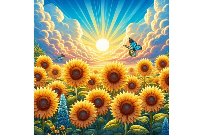 beautiful-sunflower-field