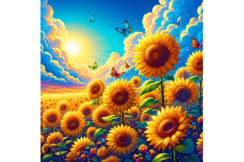 beautiful-sunflower-field