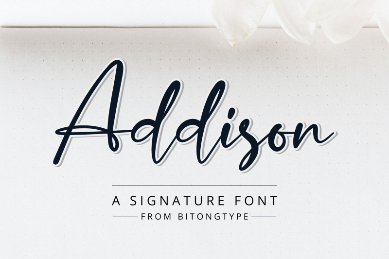 addison-a-signature-font