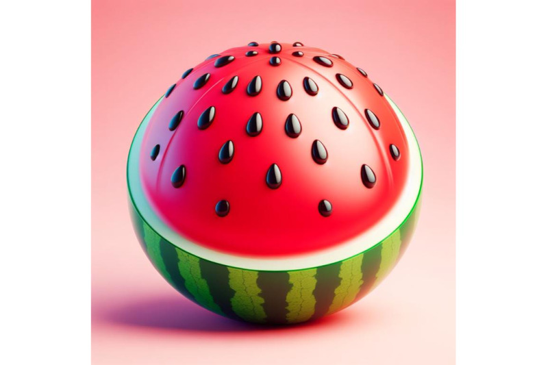 watermelon-pink-background-3d