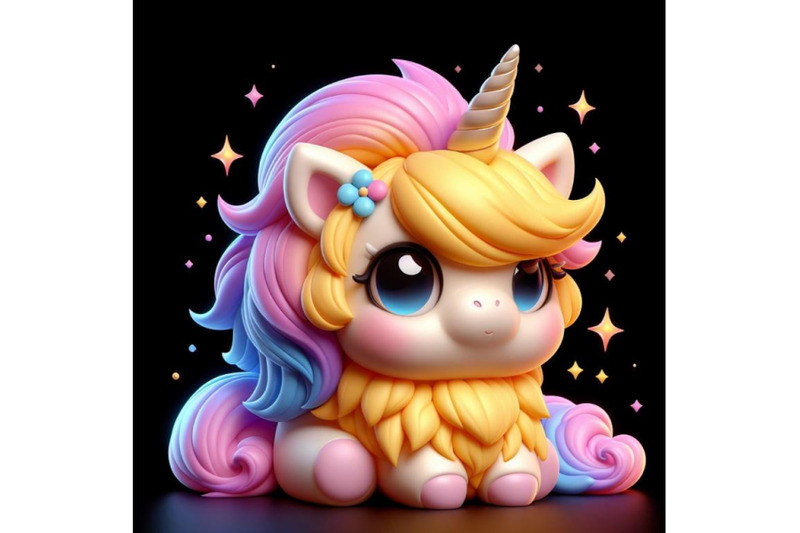 cute-fluffy-yellow-unicorn