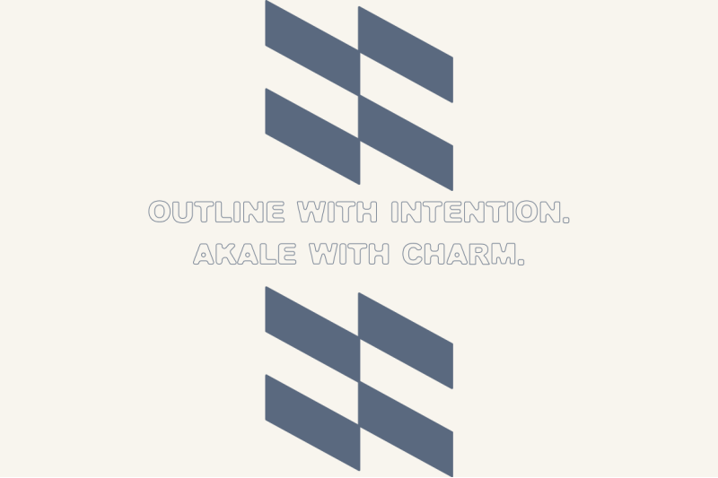 akale-hand-drawn-outline-font