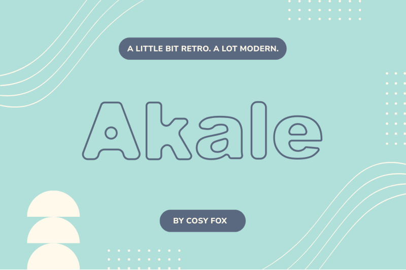 akale-hand-drawn-outline-font