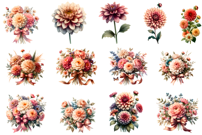 dahlia-flower-clipart-floral-png-design