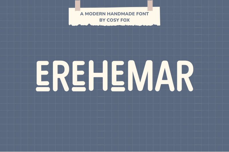 erehemar-thin-bold-font