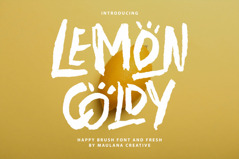 lemon-coldy-brush-font