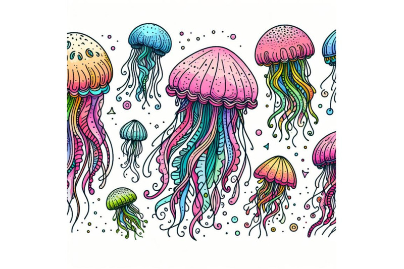 colorful-jellyfish-line-art-style