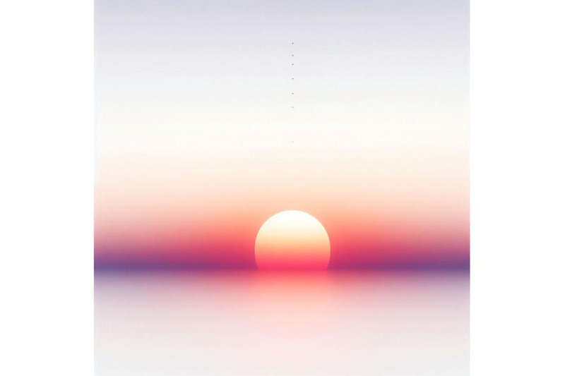 sets-of-8-minimal-sunset-white-background