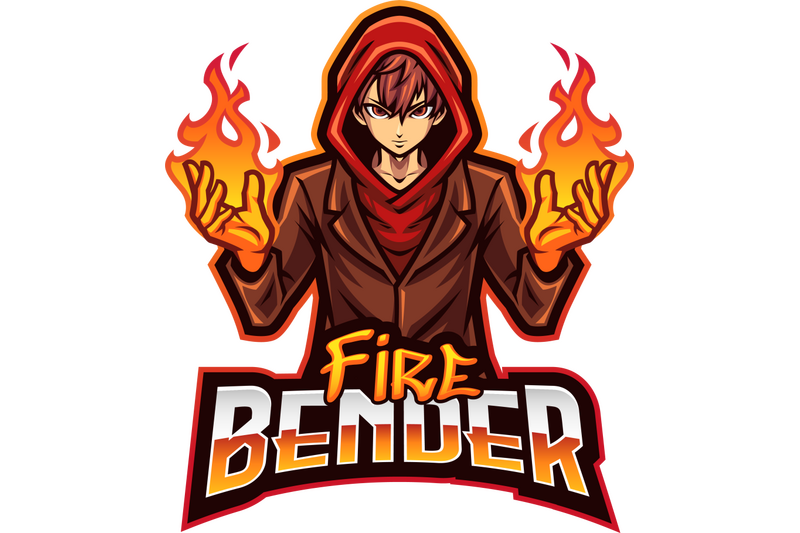 firebender-esport-mascot-logo-design