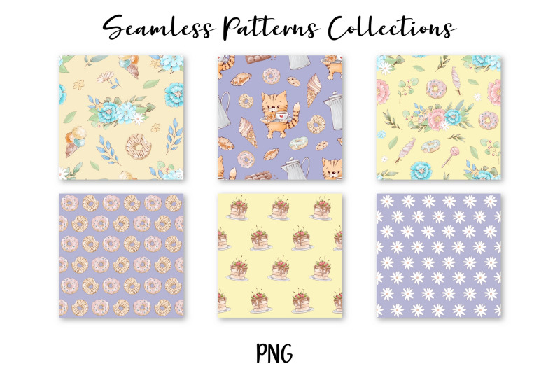cute-confectioner-set-of-seamless-patterns-digital-paper
