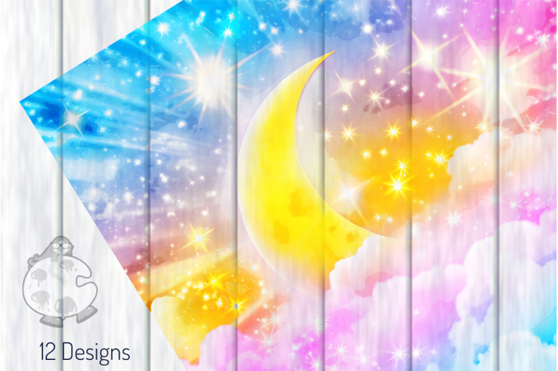 dreamy-sky-magical-background-papers-set-4
