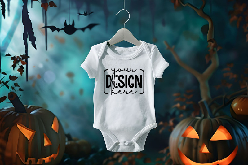 halloween-one-piece-baby-bodysuit-mockup