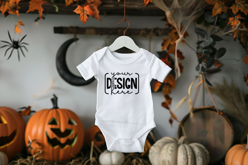 halloween-one-piece-baby-bodysuit-mockup