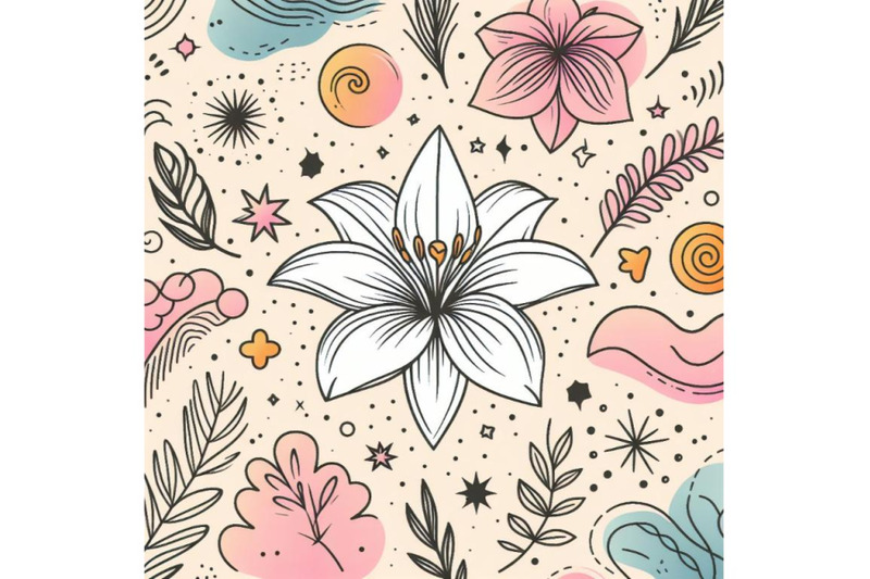 trendy-lily-line-art-vector-minimal-drawing-cute-flower