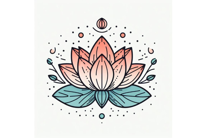 trendy-lotus-line-art-vector-minimal-drawing-cute-flower