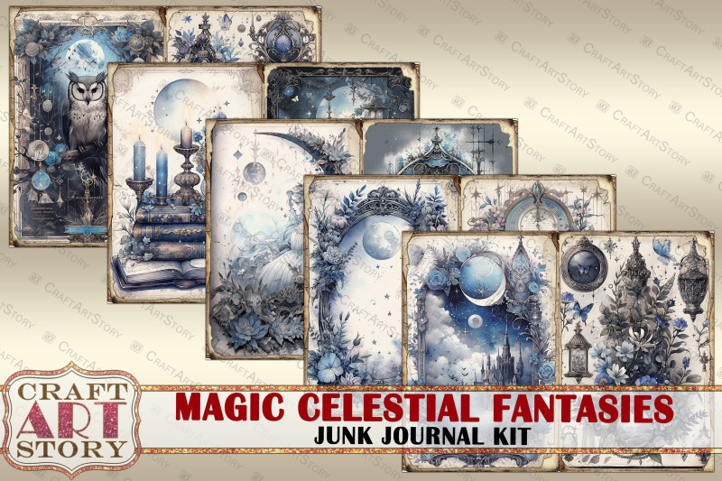 magic-celestial-fairy-fantasy-junk-journal-pages-fairies