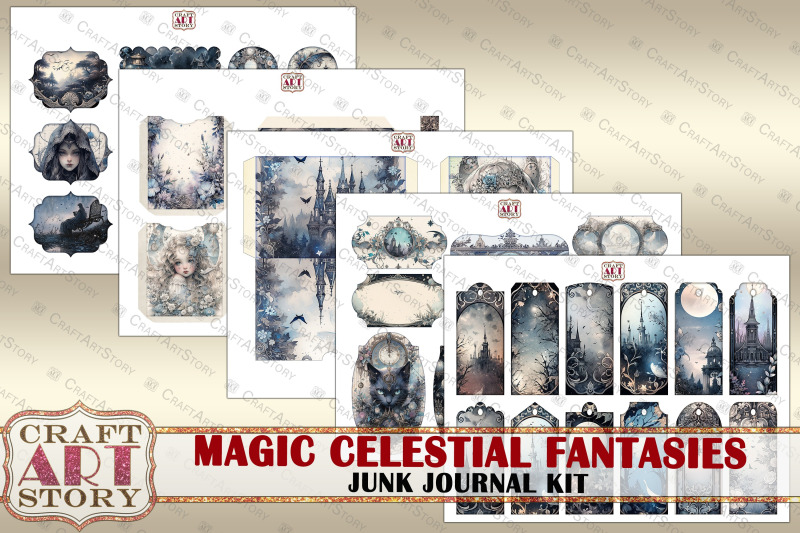 magic-celestial-fairy-fantasy-junk-journal-pages-fairies