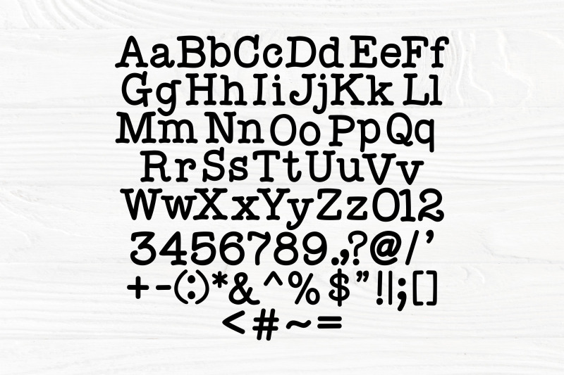 typewriter-font-svg-vintage-font-alphabet-retro-typewriter-letters