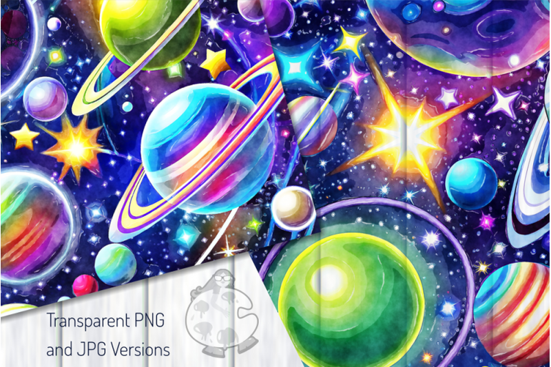 cosmic-set-2-watercolor-outer-space-planetary-papers
