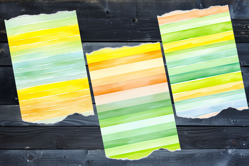 seamless-watercolor-stripes-digital-paper-pack