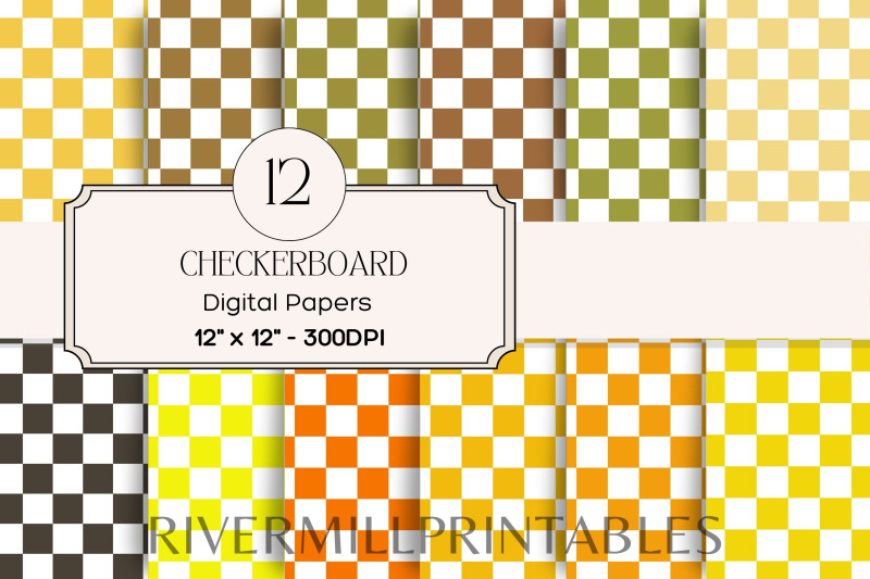 autumn-colors-checkerboard-background-digital-paper-pack