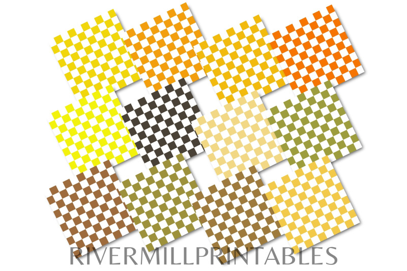 autumn-colors-checkerboard-background-digital-paper-pack