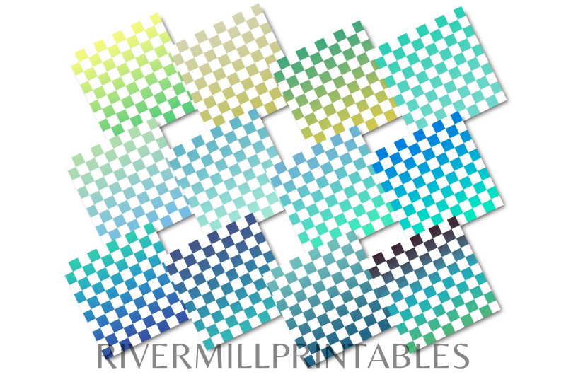 blue-amp-green-checkerboard-background-digital-paper-pack