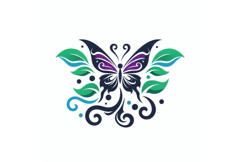 butterfly-design-over-white-background-abstract-vector-art