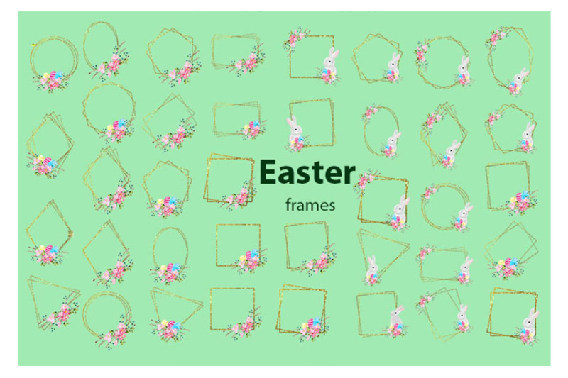 easter-clipart-easter-bunny-holiday-frame-png