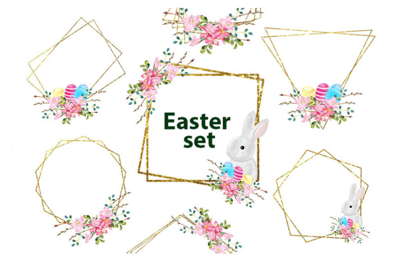 easter-clipart-easter-bunny-holiday-frame-png