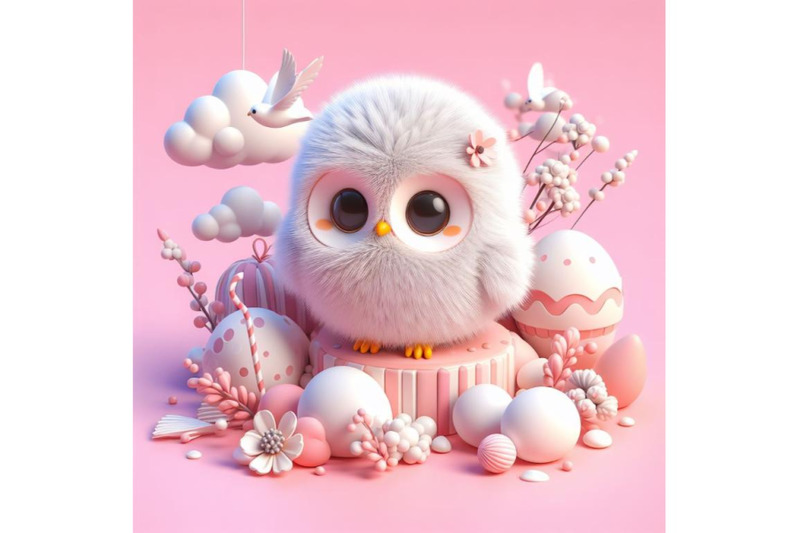 12-illustration-of-cute-fluffy-white-set