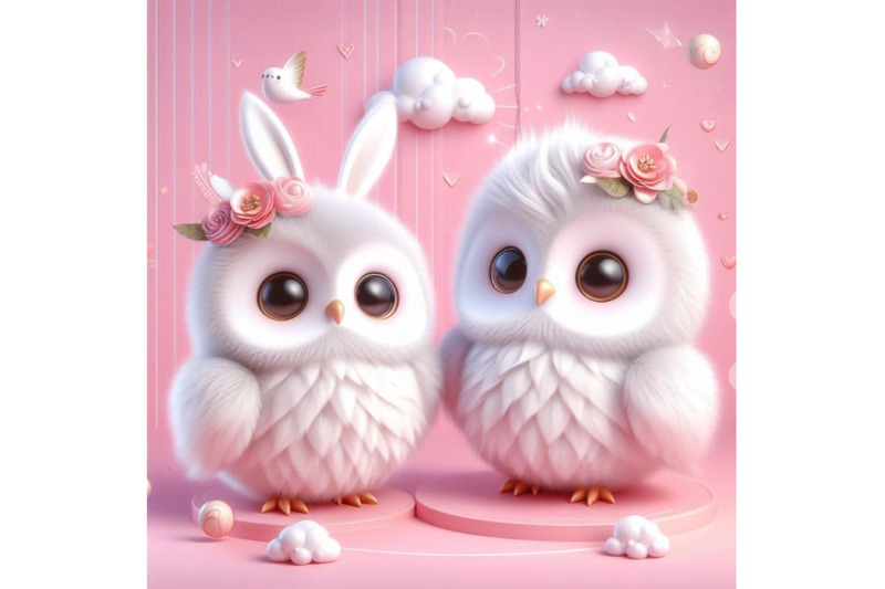 12-illustration-of-cute-fluffy-white-set