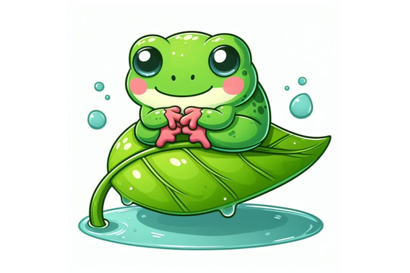 12-illustration-of-cute-frog-setset