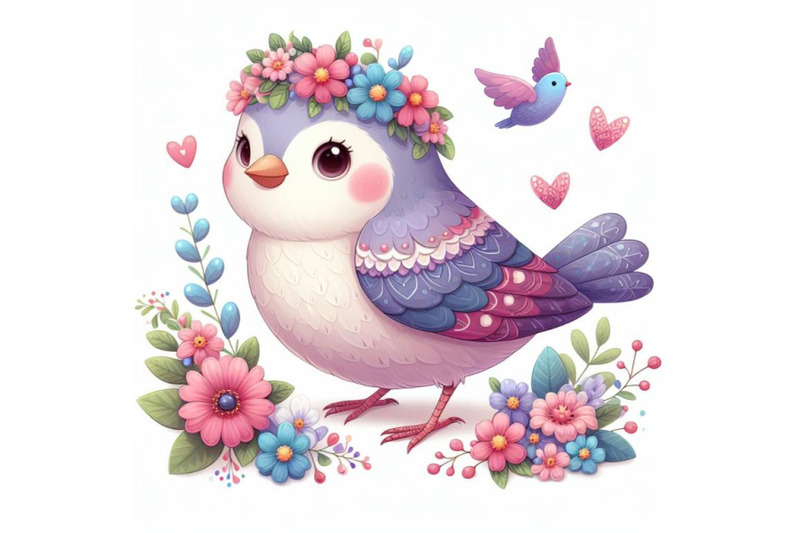 12-illustration-of-cute-bird-decset