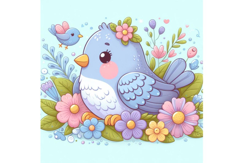 12-illustration-of-cute-bird-decset